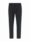 Herno Straight Trousers In Blue