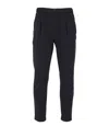 Herno Trousers Blue In Blue