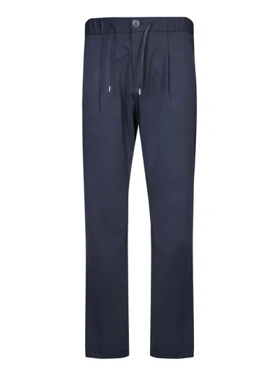 Herno Trousers In Blue