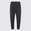Herno Trousers With Back Pockets And Button Detail In Black
