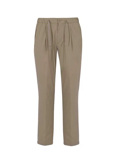 Herno Trousers In Brown