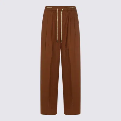 Herno Trousers Brown