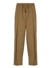 HERNO HERNO TROUSERS BROWN