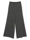 Herno Belt-loops Straight Trousers In Gray