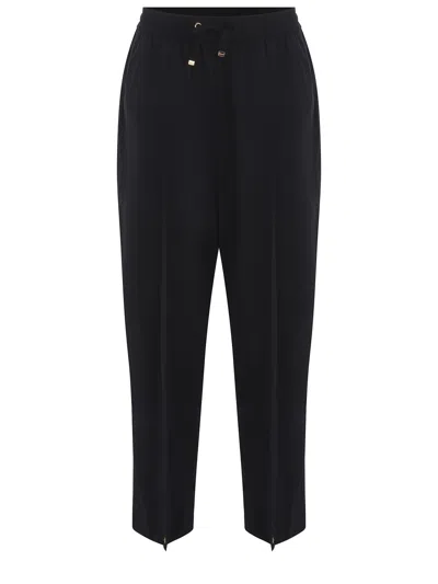 Herno Trousers  In Black