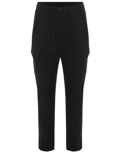 Herno Trousers  Made Of Nylon In Nero