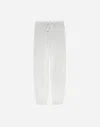 Herno Trousers In Crochet Lace And New Techno Taffeta In White