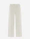 Herno Trousers In Eternity Wool In White