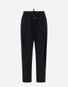 Herno Trousers In Light Nylon Stretch In Black