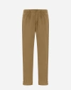 Herno Trousers In Light Nylon Stretch In Copper
