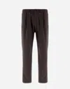 Herno Trousers In Warm Tech In Grey