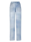 HERNO HERNO TROUSERS LIGHT BLUE