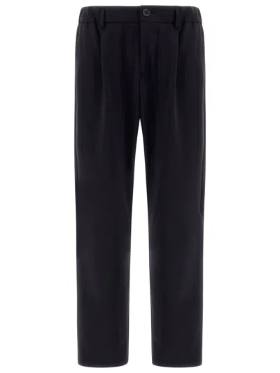 HERNO TROUSERS MADE OF A LIGHT SCUBA FABRIC