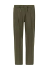 Herno Light Nylon Stretch Trousers In Multicolor