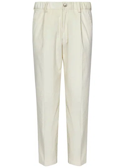 Herno Trousers In Beige