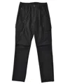 Herno Technical Jersey Cargo Pants In Nero