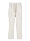 Herno Resort Trousers In Neutral