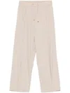 Herno Draw Stringed Trousers In Nuovo Chantilly