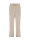 Herno Trousers In Neutral