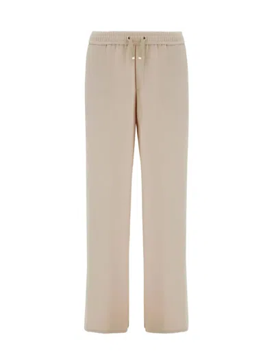 Herno Trousers In Neutral
