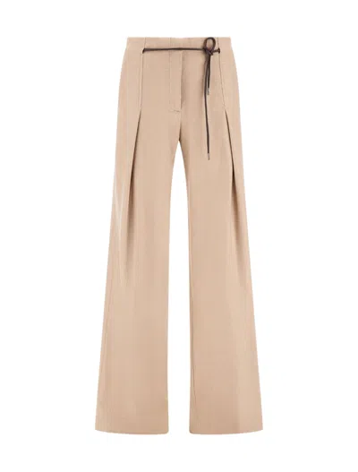 Herno Trousers In Brown