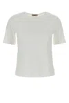 Herno Tshirt Con Spacchetto In White