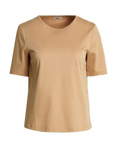 Herno Tops & Tees - T-shirts In Cammello