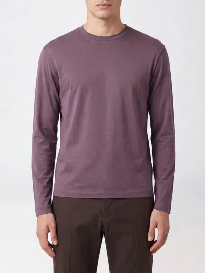 Herno T-shirt Men Color Brown In Pink