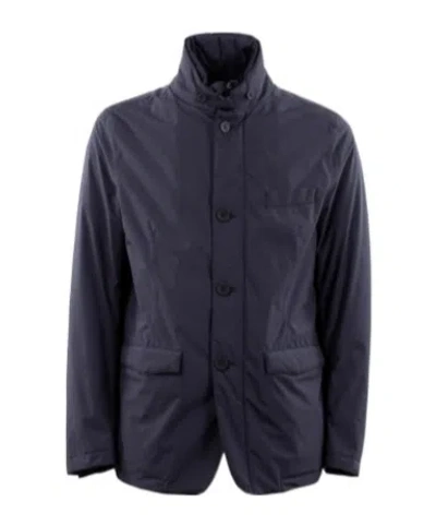 Herno Turtleneck Down Jacket In Black