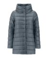 Herno Turtleneck Down Jacket In Gray