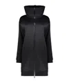 Herno Turtleneck Jacket In Black