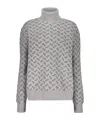 Herno Turtleneck Sweater In Gray