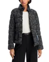 Herno Cape In Sequined Velvet And Nylon In Black