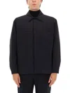 Herno Two Layer Goretex Shirt Jacket In Black