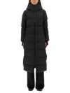 Herno Two-layer Windstopper Long Coat In Black