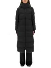 Herno Two-layer Windstopper Long Coat In Black