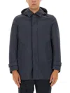 Herno Two-layer "windstopper" Long Parka In Multi