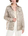 Herno Dove Grey Nylon Jacket In Brown
