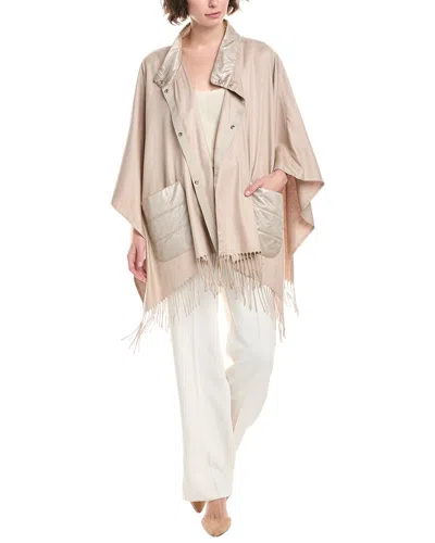 Herno Ultra Light Silk Coat In Gold