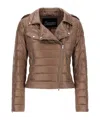 Herno Ultralight Bomber Jacket In Brown