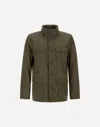 Herno Ultralight Crease Field Jacket In Light Military