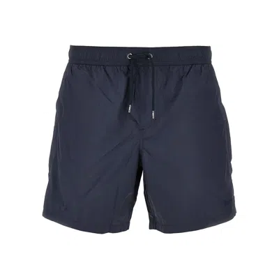 Herno Ultralight Crease Swimshorts In Blue