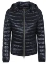 Herno Ultralight Down Bomber Jacket With Double Slider Zip