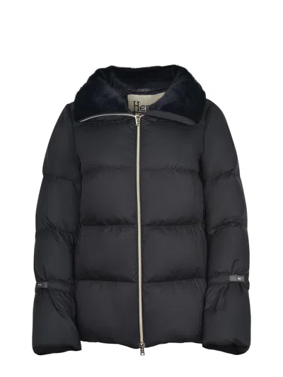 Herno Ultralight Down Jacket In Black