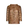 Herno Ultralight Down Jacket In Brown