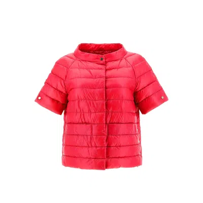 Herno Ultralight Down Jacket In Red