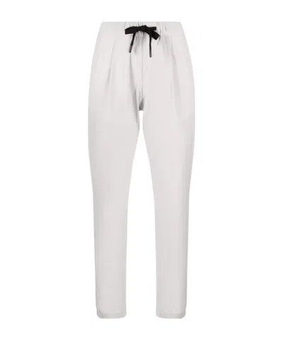 Herno Ultralight Drawstring Trousers In Gray