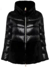 Herno Ultralight Nylon And Lady Alternative Fur Cape Clothing In Multi