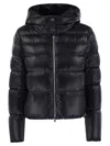Herno Jacket With Zip And Hood In Night Blue
