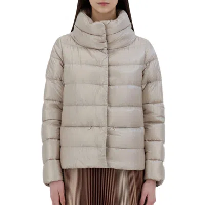 Herno Ultralight Nylon Cape Jacket In Chantilly In Burgundy